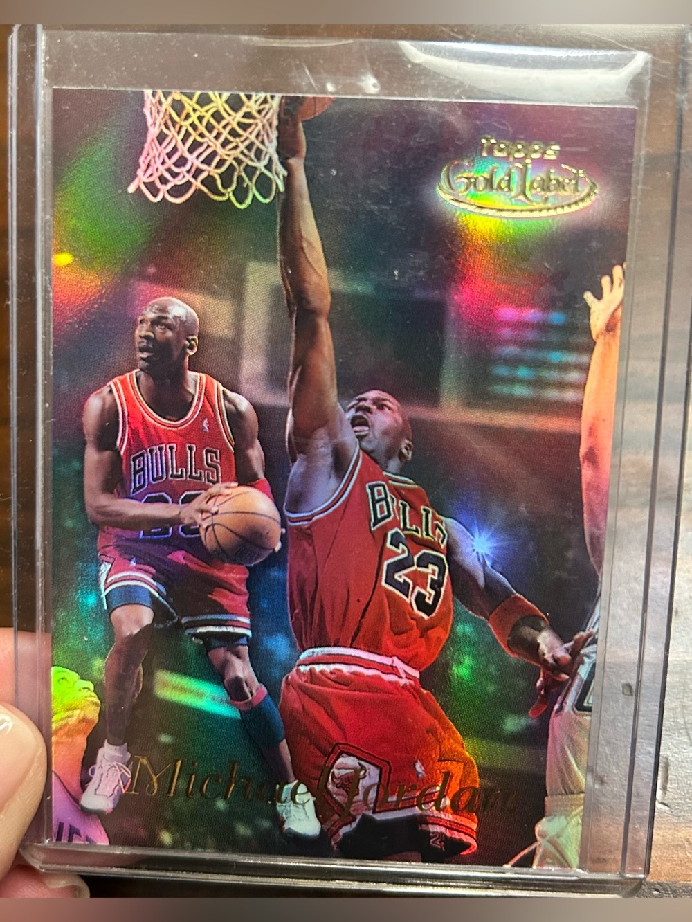 Michael Jordan 1998 Topps
#GL1 Gold Label Black